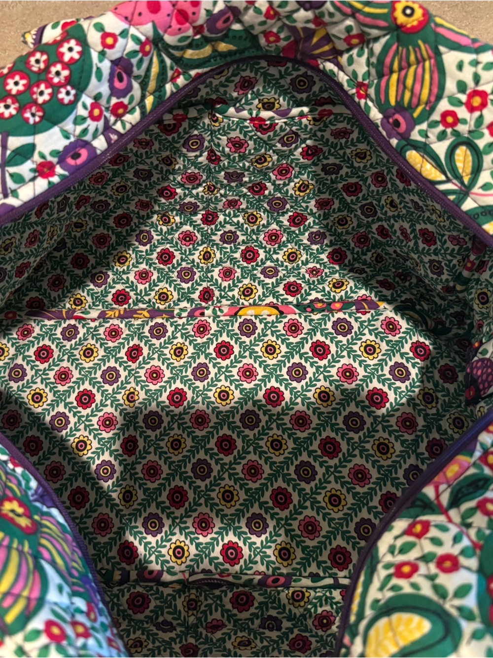 Viva La Vera - Vera Bradley Travel Bag - Picture 3 of 5
